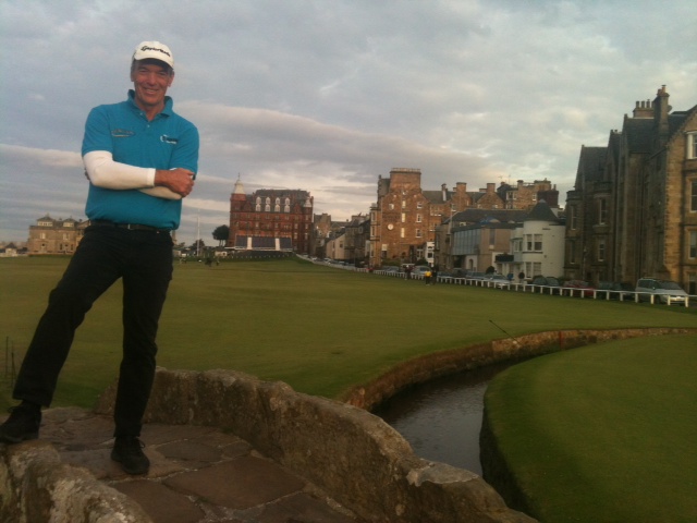 Bill at St Andrews